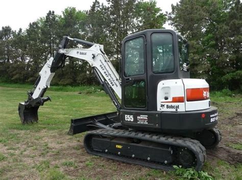 bobcat 55 excavator|bobcat e55 excavator specs.